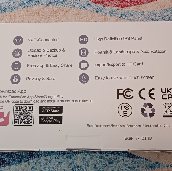 Digital Photo Frame - White - Picture 2 of 4